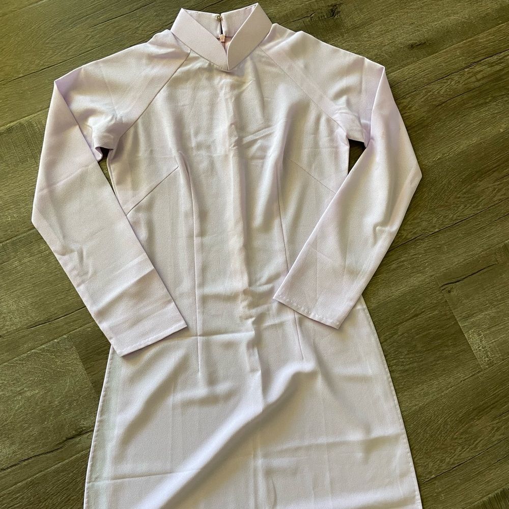Ao Dai Lilac Purple Dress